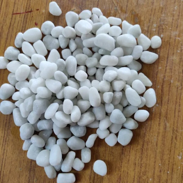 White Unpolished Pebbles (Marble)10-20 mm