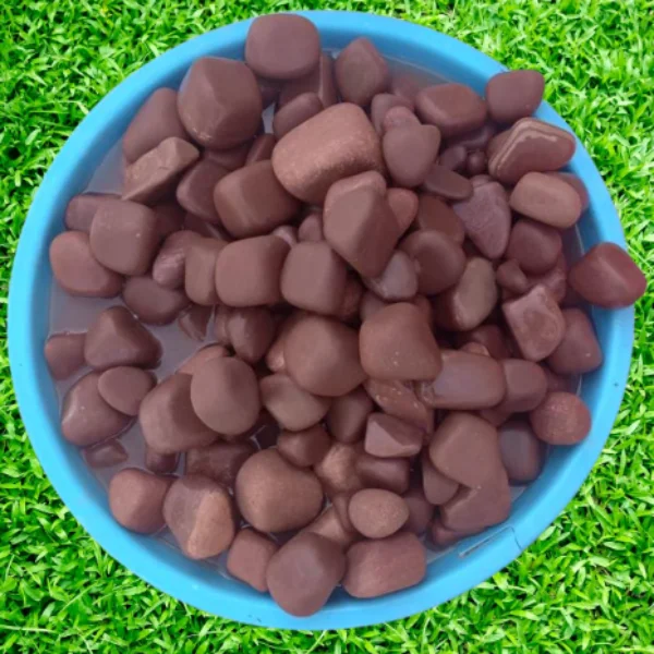 Buy PebbelsNatural Red (Blood-Red)Unpolished Pebbles (1)