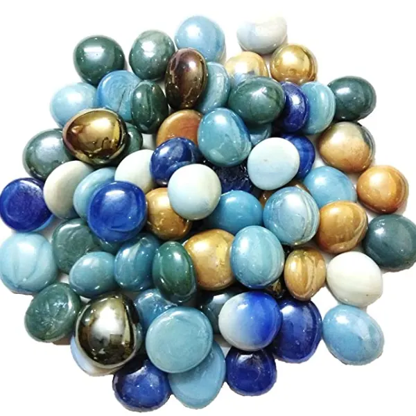 Glass Pebbles Highly Polished