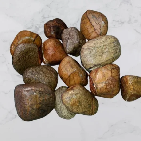 Natural Bidasar (Antique-Multicolour) Unpolished Pebbles