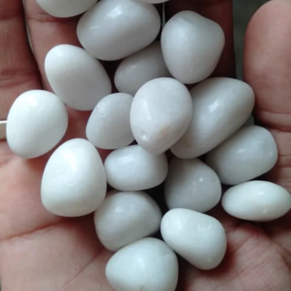 White Polished Pebbles (Premium Quality A+) 10-20 mm