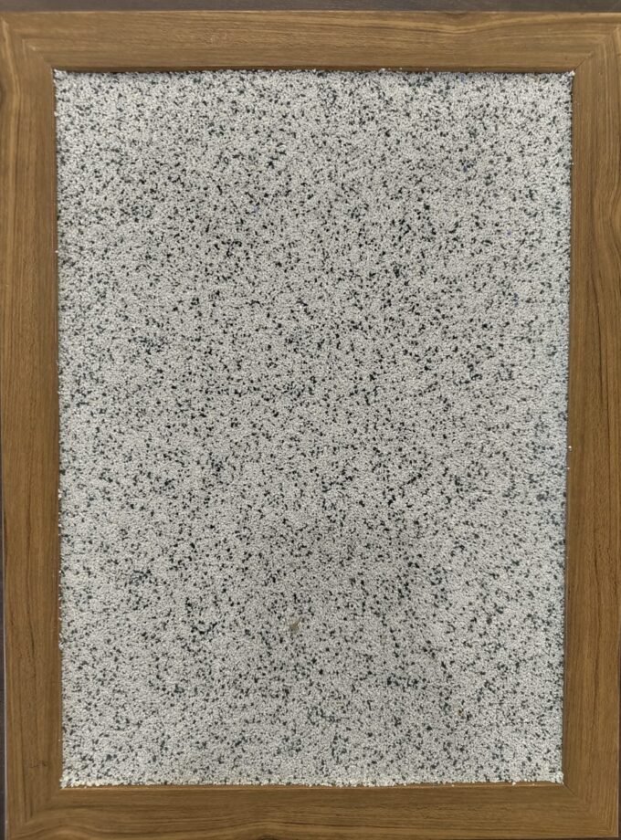 JG STONE’s Natural Stone finish Granuels Wall Texture (white-black) 1 kg