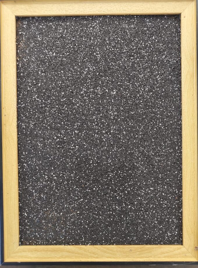 JG STONE’s Natural Stone finish Granuels Wall Texture (Black-White) 1 kg